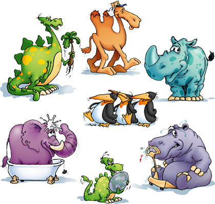 tiere cartoons