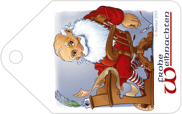 gift tag weihnachtsmann