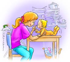mutter und kind